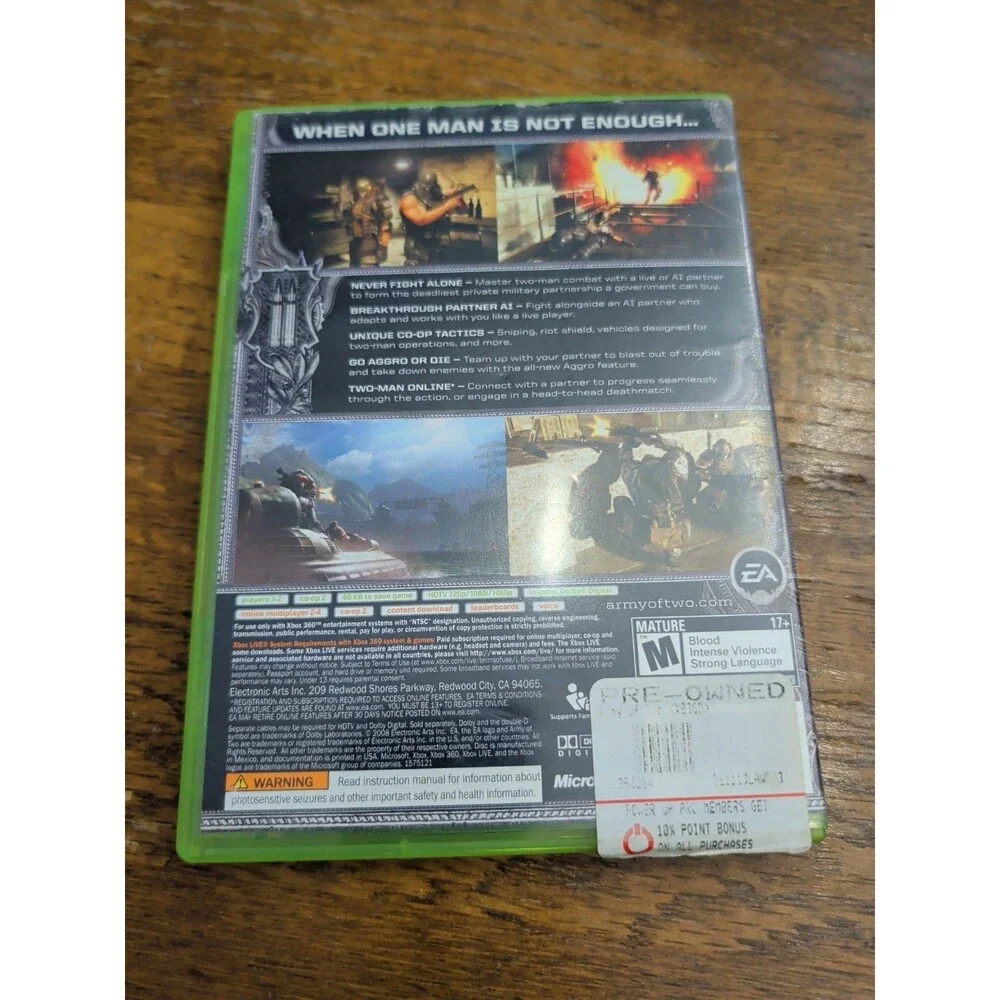 Army of Two - Xbox 360 - Complete